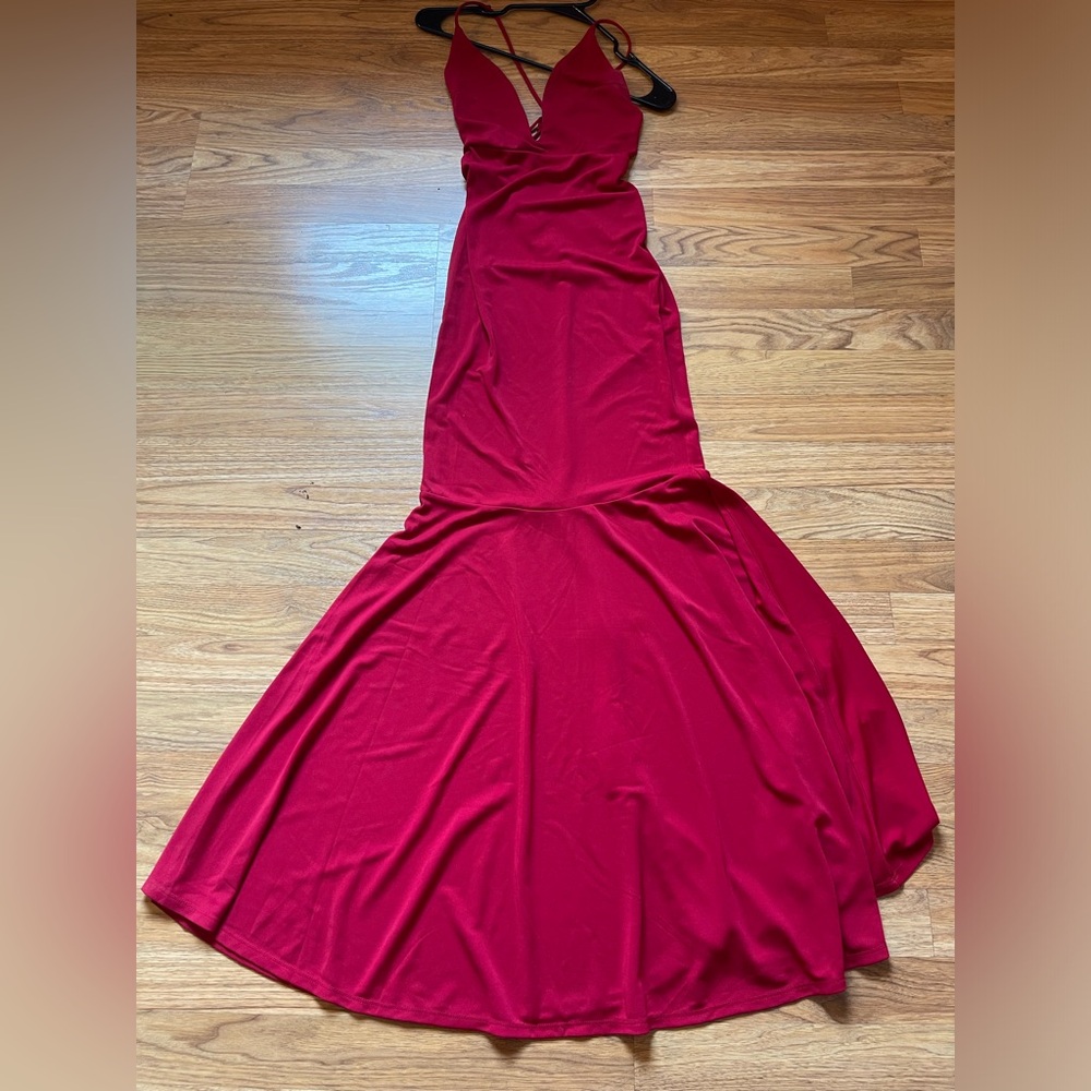 Red dress